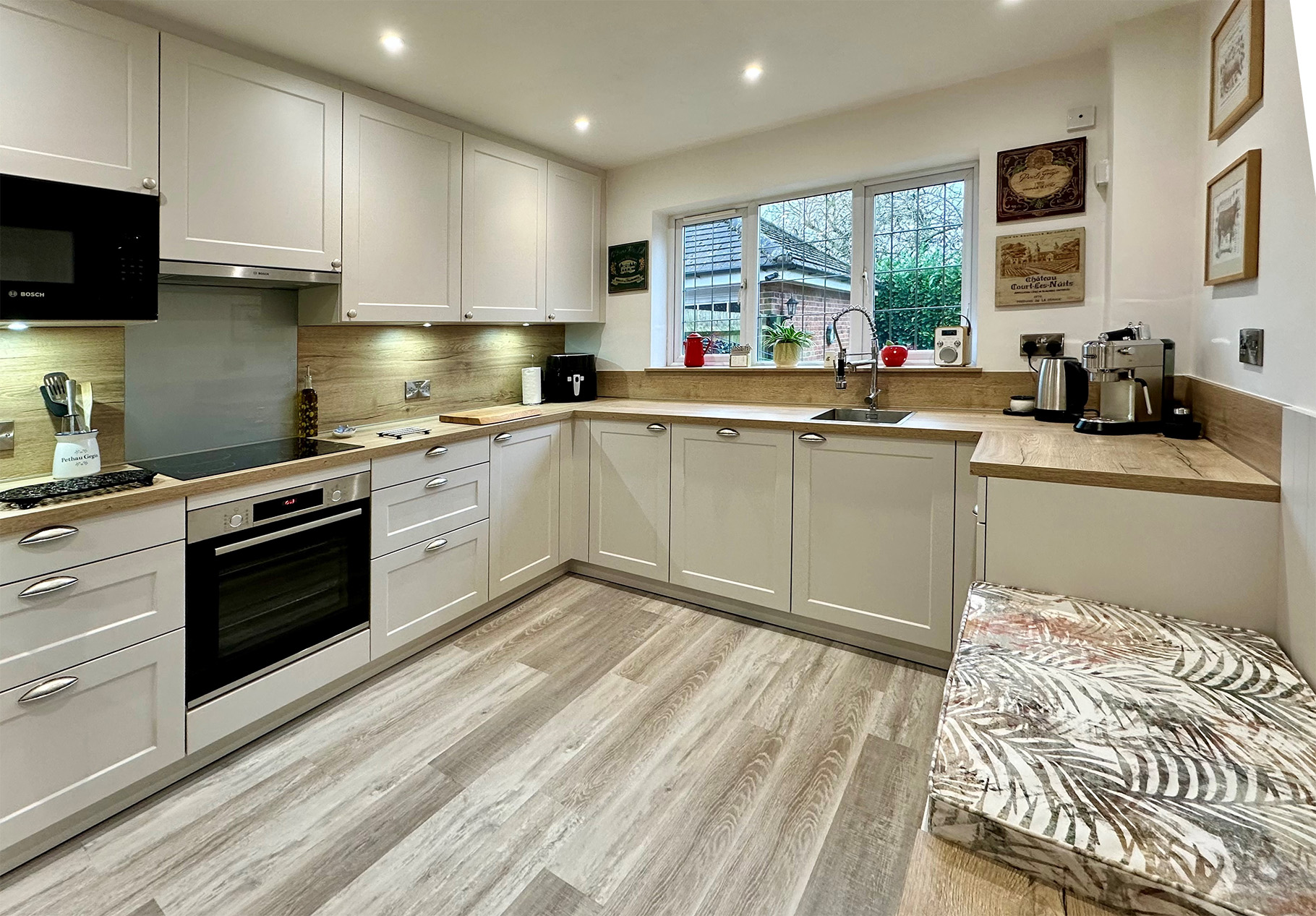 small new kitchen ightfield cheshire