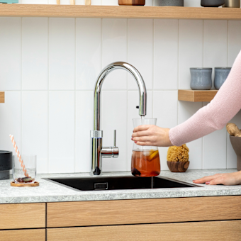 Quooker Flex Chrome Child Tapping Sparkling