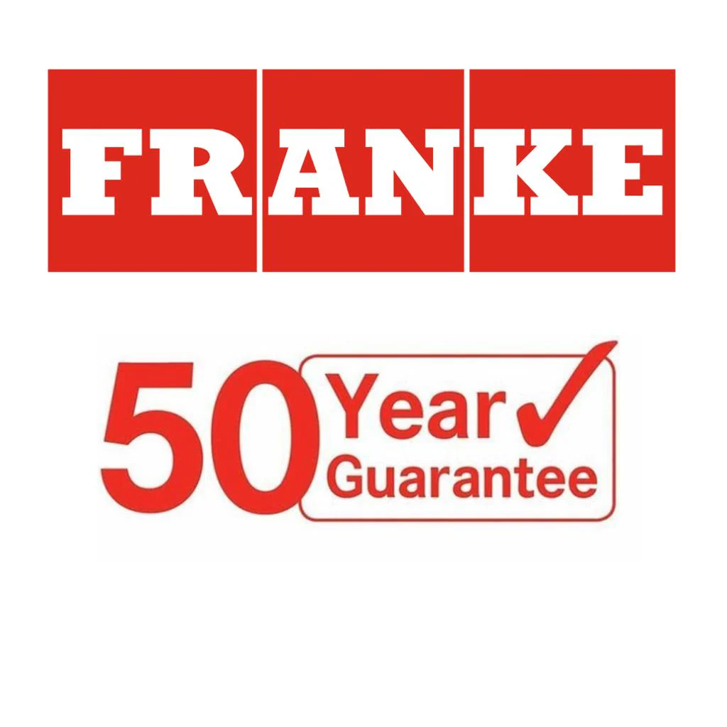 franke 50 year guarantee