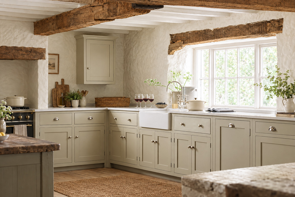 Awkward rooms and walls that are not quite straight
